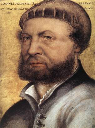Hans Holbein the Younger, Self-Portrait